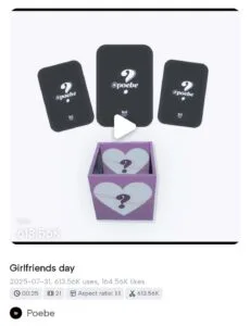 Girlfriend Day Capcut Template