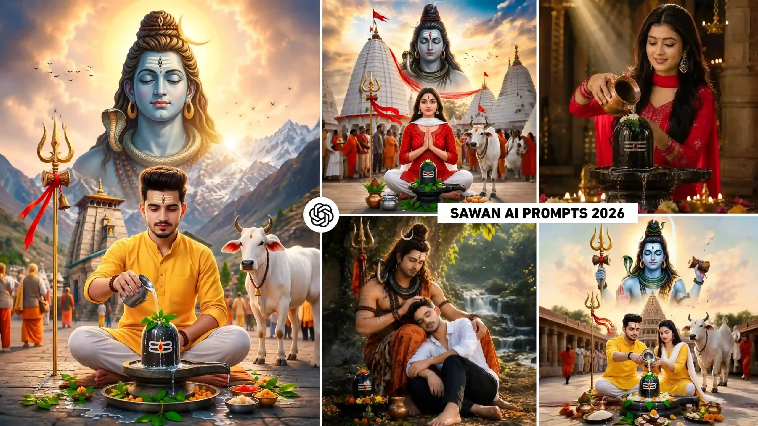 Sawan Bol Bam Ai Photo Editing Prompt 2026 | Sawan Ai Prompt