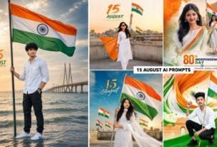 15 August Photo Editing Prompt 2026 | Independence Day Prompt