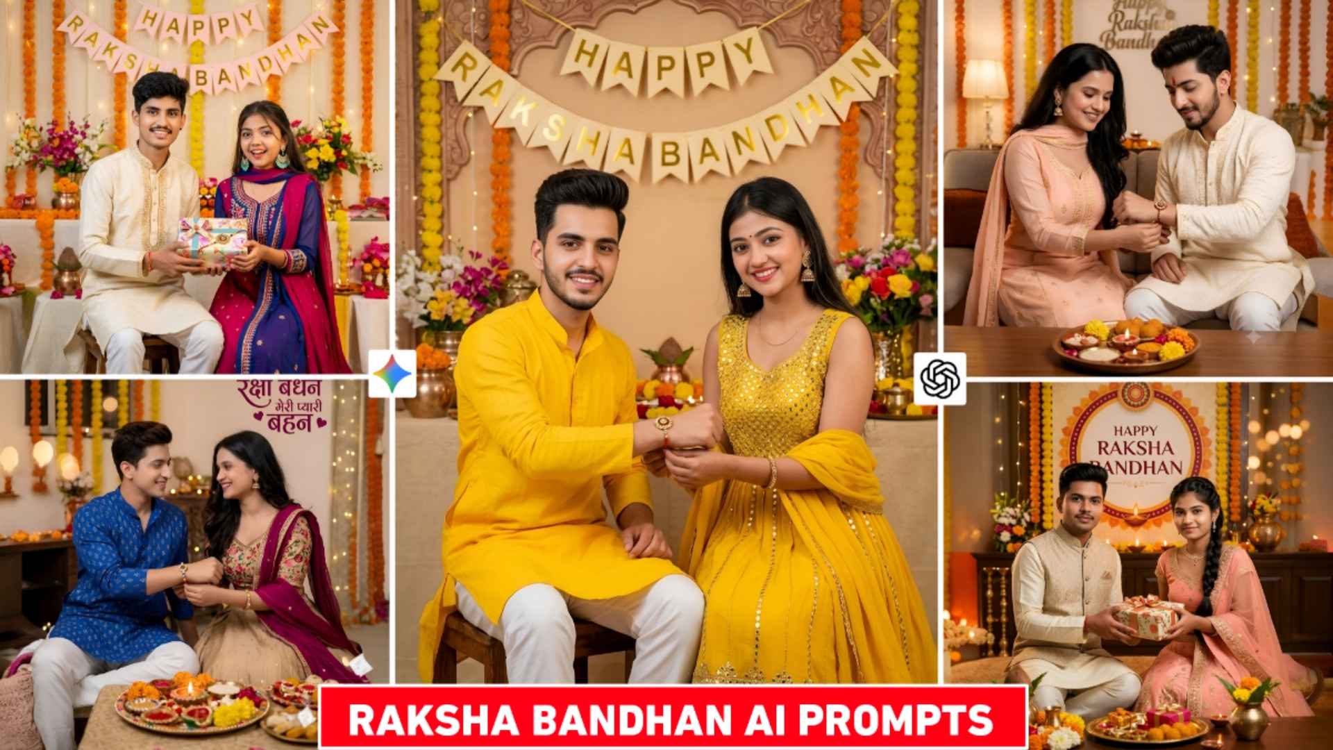 Raksha Bandhan Ai Photo Editing Prompts | Rakhi Ai Prompt