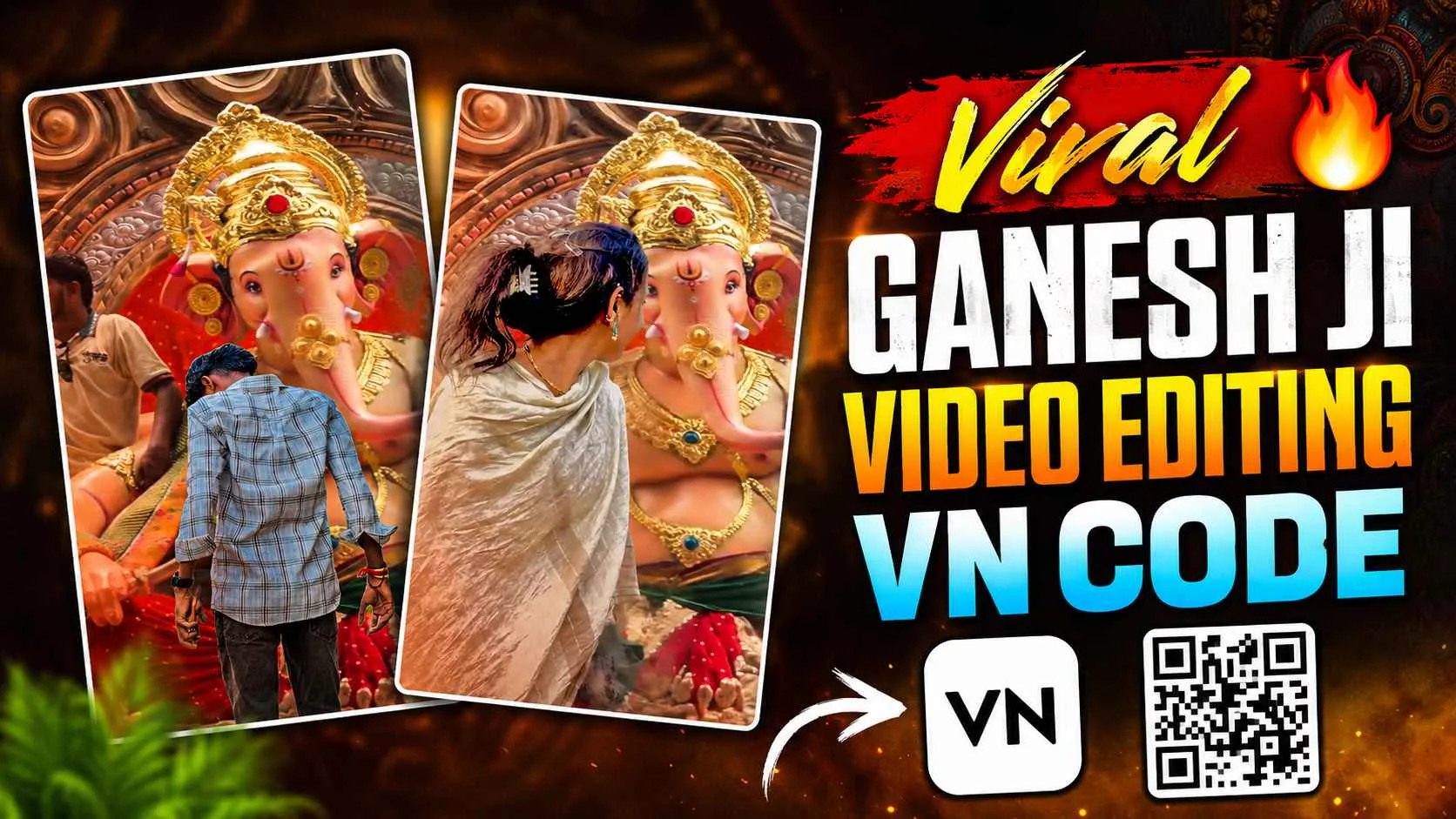 Viral Ganesh Chaturthi Video Editing Vn Code | Ganesh Ji Vn Code