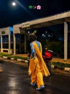 Lord Krishna Capcut Template