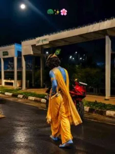 Lord Krishna Capcut Template
