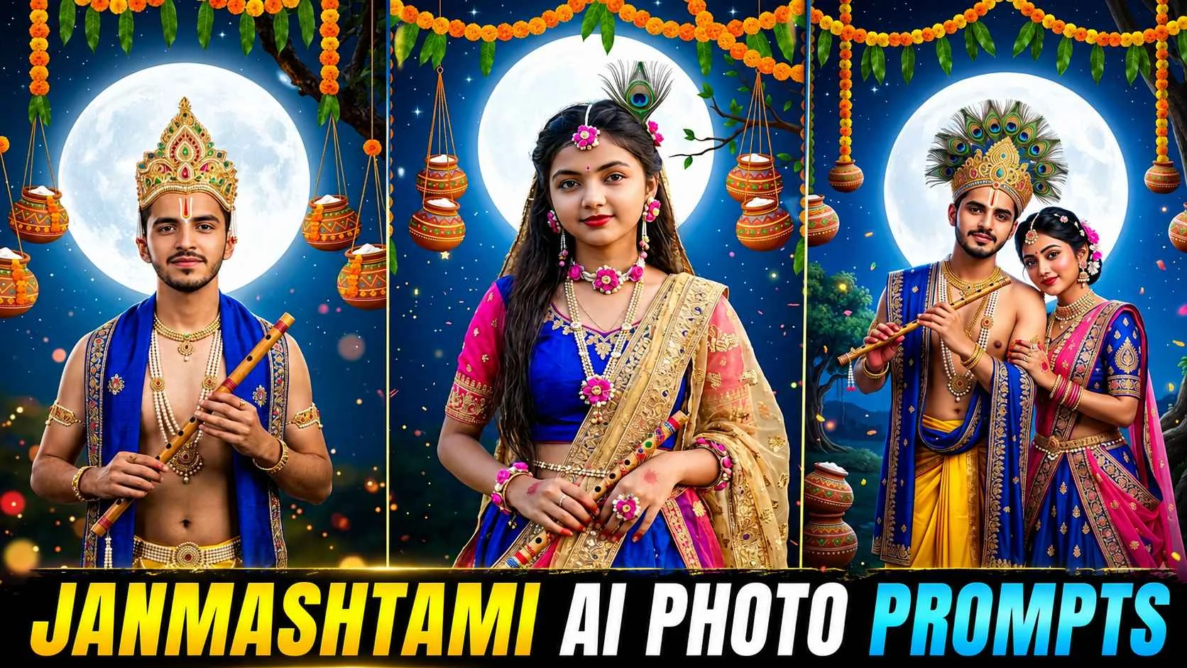 Krishna Janmashtami Ai Photo Editing Prompts 2026