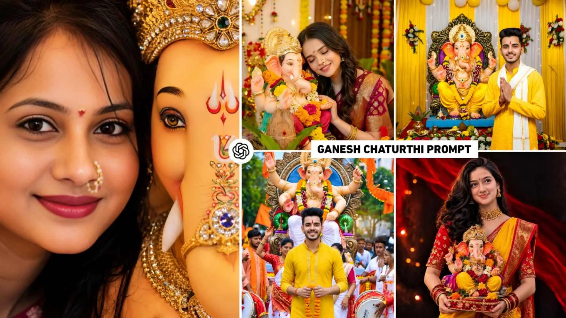 Ganesh Chaturthi Ai Photo Editing Prompt 2026 | Ganpati Ai Prompt