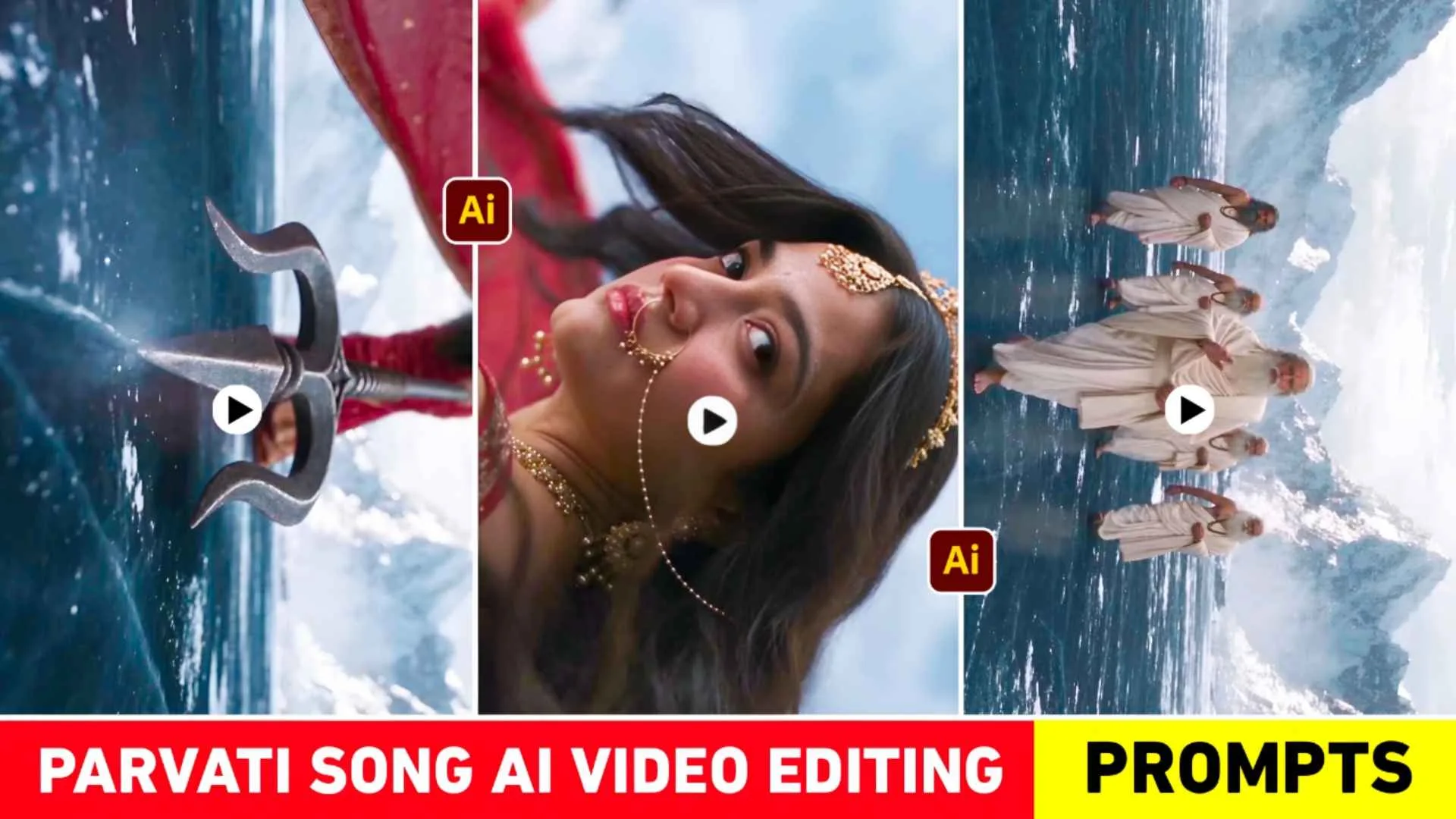 Jab Zid Pe Aa Gayi Parvati Song Ai Video Editing Prompt | Flow Ai