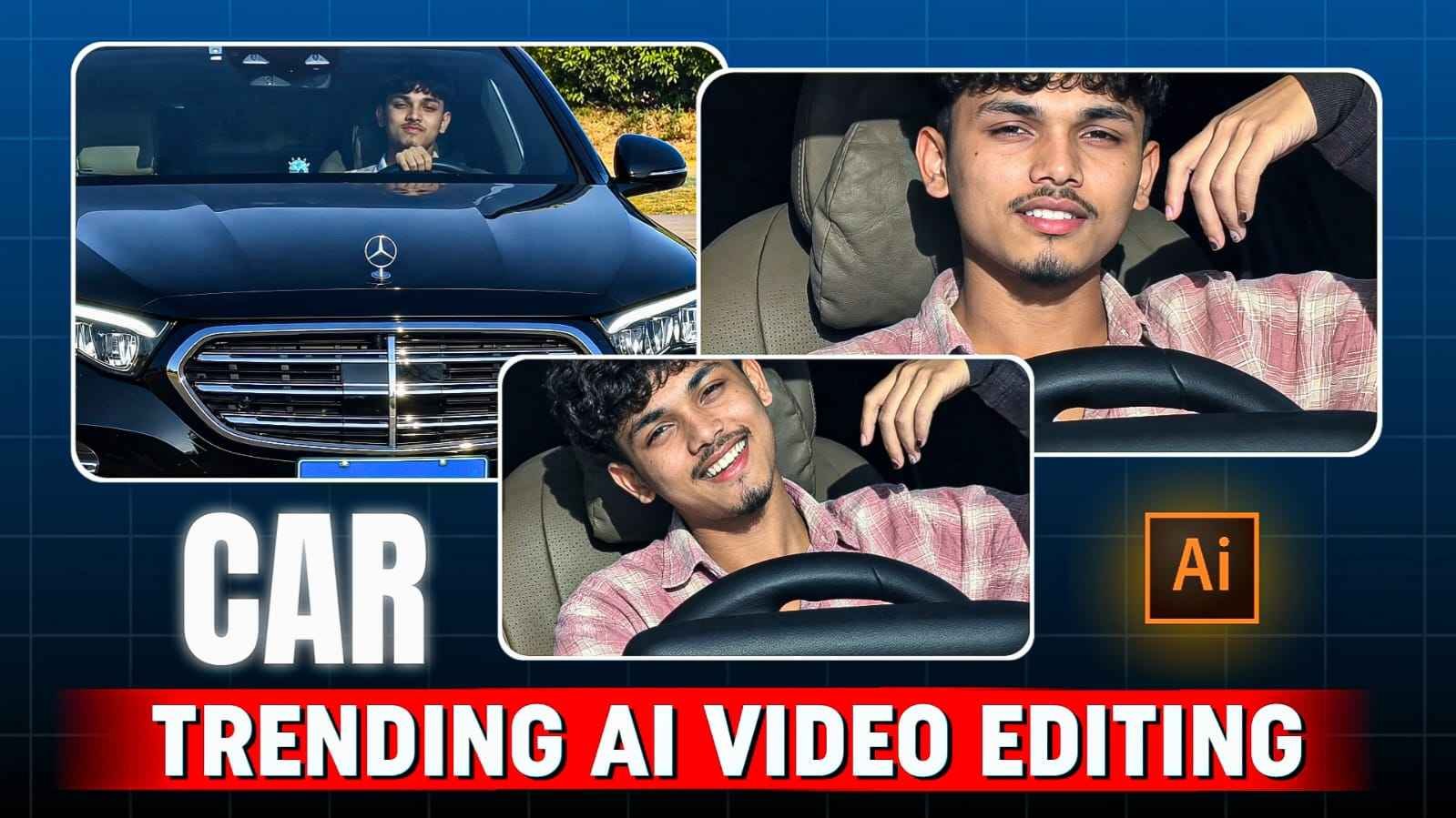 Trending Car Driving Ai Video Editing Prompt | Google Flow Ai