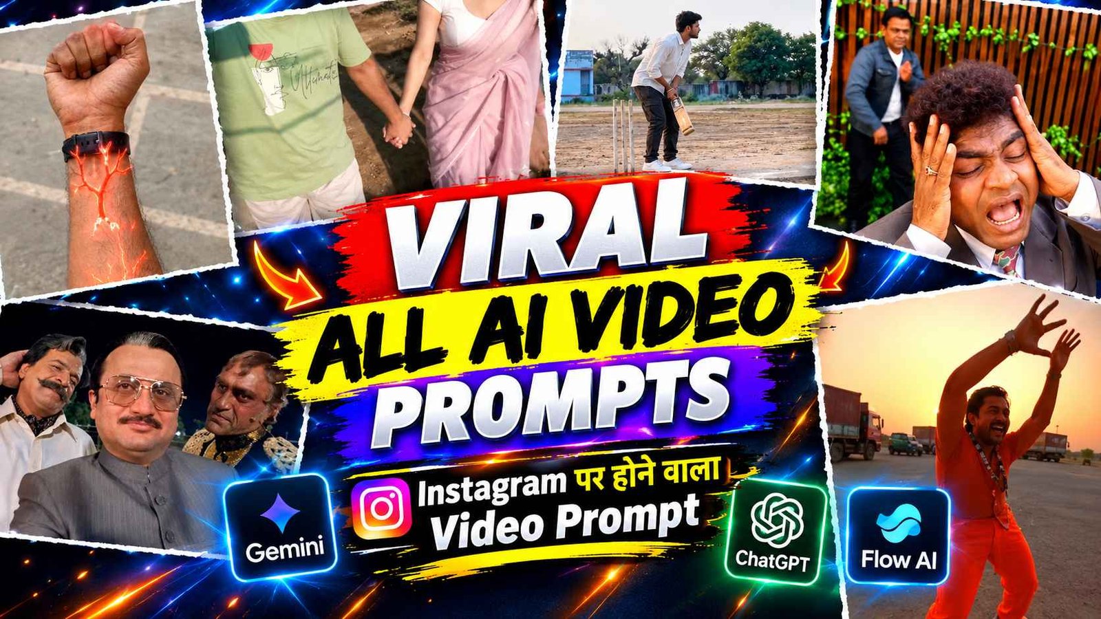 Instagram Viral All Ai Video Editing Prompts | Flow Ai